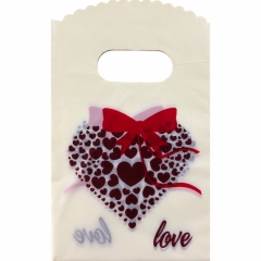 Пакет ПВД 9х14,5 с вырубной ручкой (50 шт.). LOVE-2, Китай