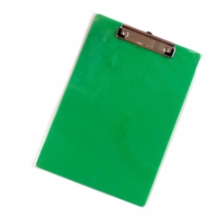 Планшет А4 с верхним зажимом (пластик), ЗЕЛЕНЫЙ, Китай