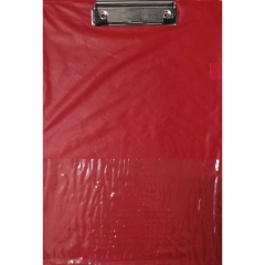 Планшет А4 с верхним зажимом и карманом, КРАСНЫЙ, Китай