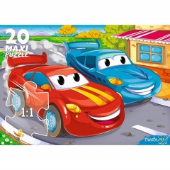 МАКСИ-ПАЗЛЫ 20 элементов. КРУТЫЕ ВИРАЖИ, ООО "Рыжий Кот", РФ МАКСИ-ПАЗЛЫ 20 элементов. КРУТЫЕ ВИРАЖИ, ООО "Рыжий Кот", РФ