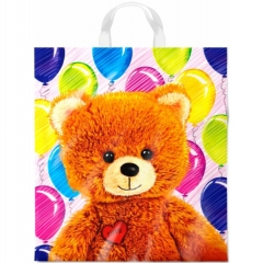 Пакет ПНД 38х42/40мкн. (25 шт) с петлевой ручкой  ТОПТЫЖКА, ООО "ИНТЕРПАК", РФ