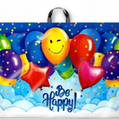 Пакет ПВД 71х55/90мкн., с петлевой ручкой БОЛЬШОЙ ПРАЗДНИК, ООО "ИНТЕРПАК"