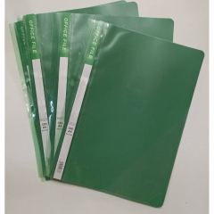 Папка-скоросшиватель  с уголком А4, ЗЕЛЕНЫЙ, Китай