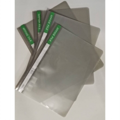 Папка-скоросшиватель  с уголком А4, СЕРЫЙ, Китай