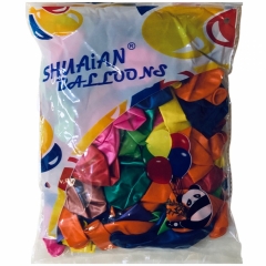 Шар 10" металлик, ассорти, Китай